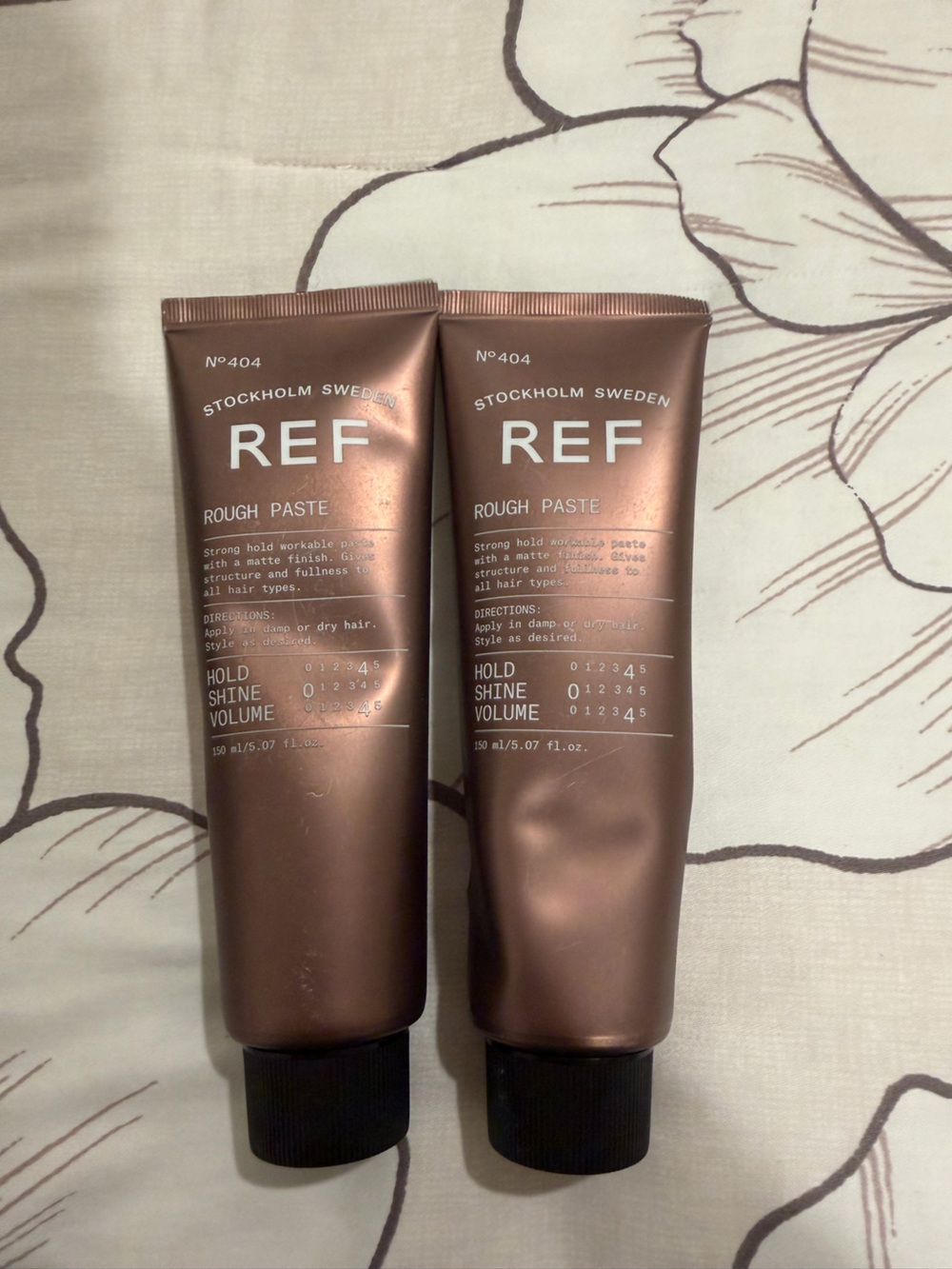REF rough Paste Hair Styling Paste - pack of two